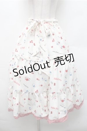 画像: axes femme / ハローキティプリントスカート  オフ S-26-02-17-050-AX-SK-AS-ZS