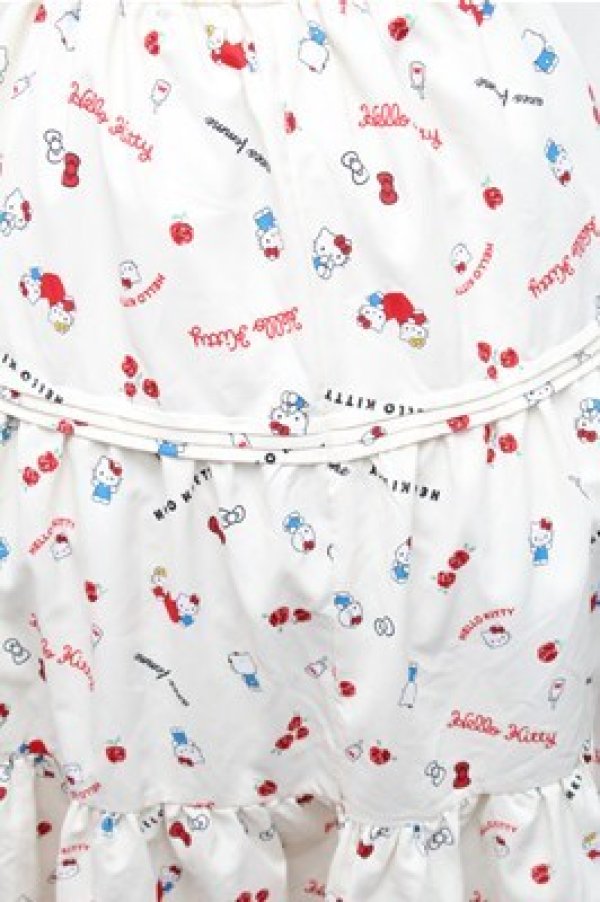 画像3: axes femme / ハローキティプリントスカート  オフ S-26-02-17-050-AX-SK-AS-ZS (3)