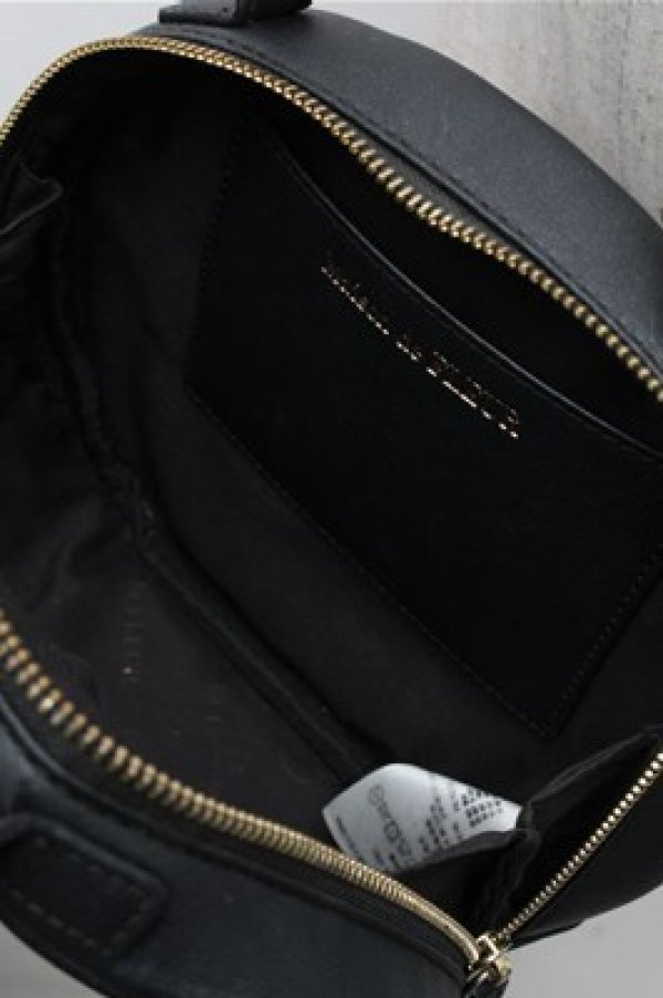 画像4: Maison de FLEUR / モノグラムハットケース型バッグ  黒 S-26-02-17-010-LO-BG-HR-ZS (4)