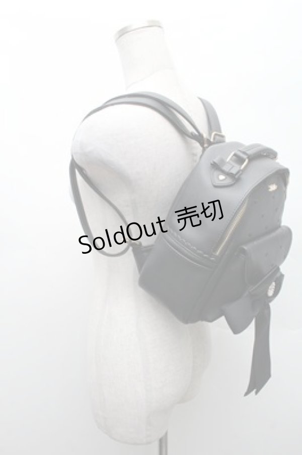 画像3: LIZ LISA / ロングリボンリュック  黒 S-26-02-17-011-LO-BG-HR-ZS (3)