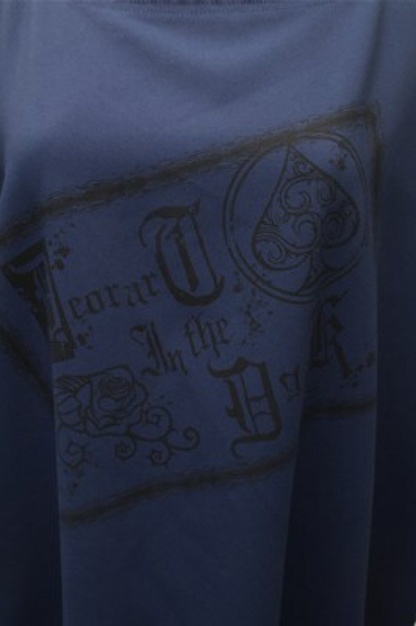 画像3: Deorart / 裾絞り ルーズ ノースリーブ タンクトップ  青 S-26-02-17-014-PU-TO-AS-ZS (3)