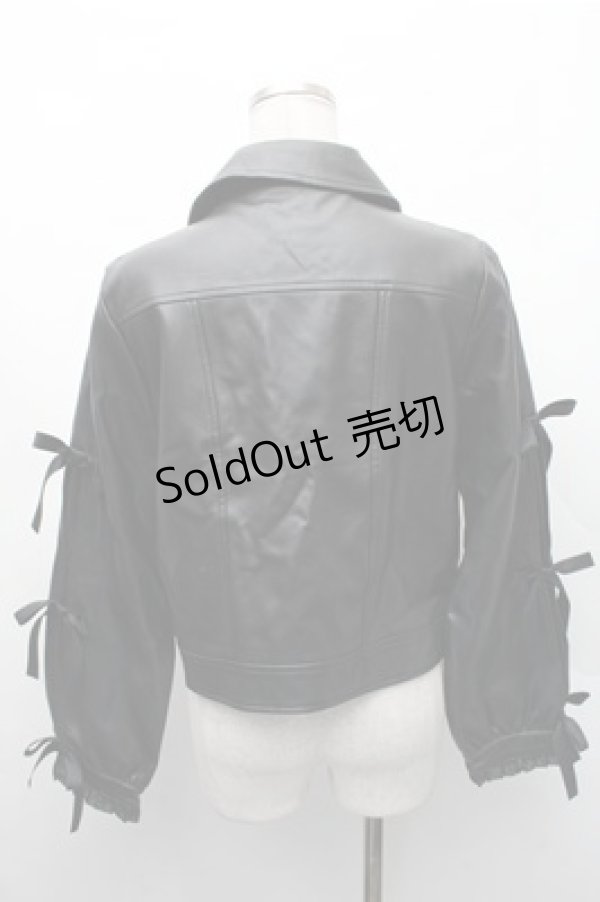 画像2: Rojita / PUレザージャケット  黒 S-26-02-17-024-LO-TO-AS-ZS (2)