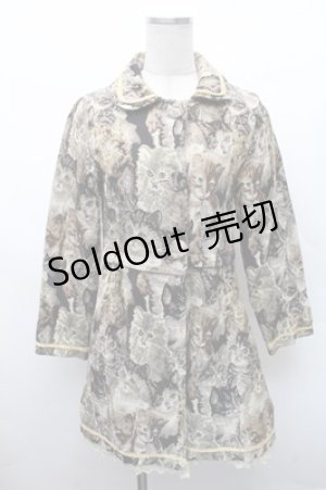 画像: Dangerous nude / ネコゴブランコートワンピース   S-26-02-17-026-PU-CO-AS-ZS