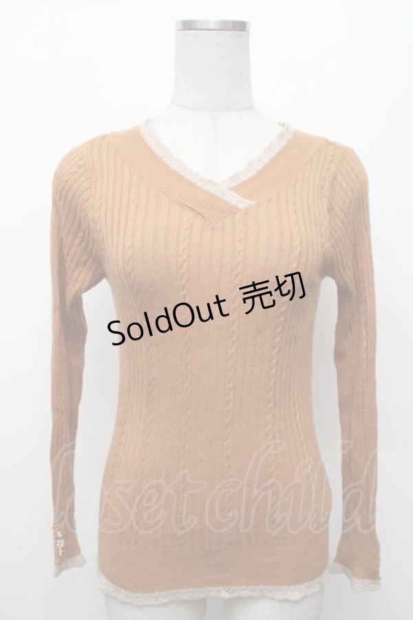 画像1: axes femme / トップス   S-26-02-18-033-AX-TO-HR-ZS (1)