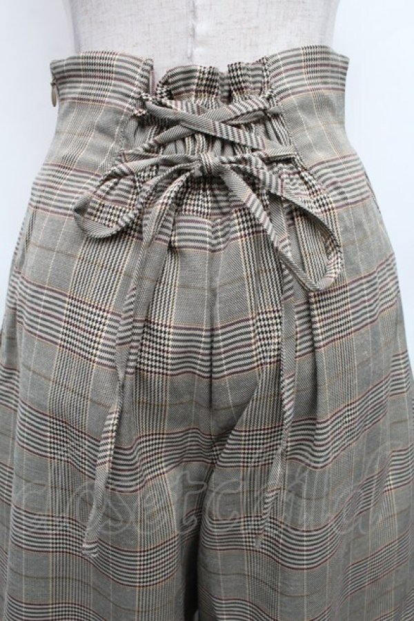 画像3: axes femme POETIQUE / ハイウエストワイドパンツ  ブラウン S-26-02-18-054-AX-PA-AS-ZS (3)