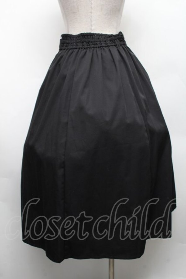 画像2: axes femme / オリエンタルチャイナスカート F 黒 S-26-02-18-056-AX-SK-TE-ZS (2)