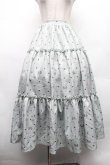 画像1: axes femme kawaii / ハートドット柄ティアードスカート  ミント S-26-02-18-059-AX-SK-AS-ZS (1)