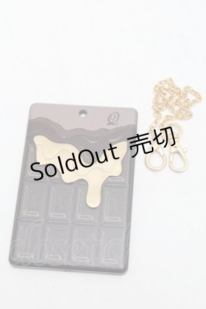 画像: Q-pot. / メルティーチョコレートICカードケース  ブラウン S-26-02-18-008-QP-AC-AS-ZS