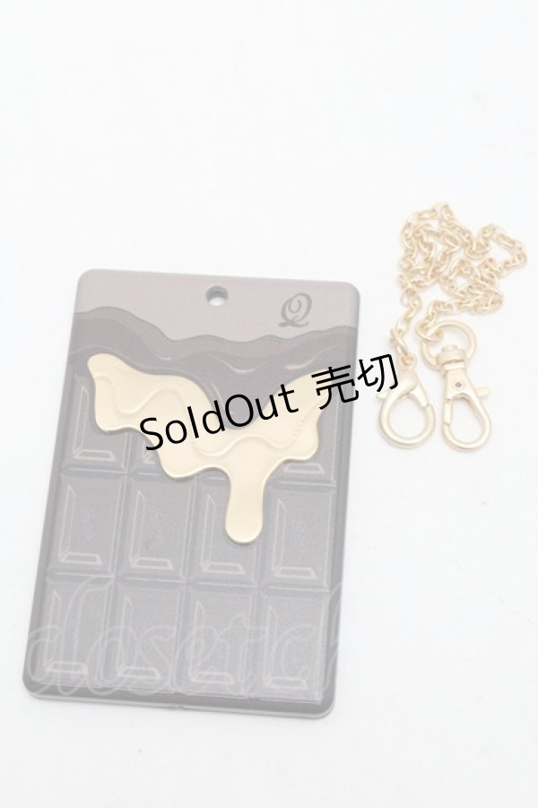 画像1: Q-pot. / メルティーチョコレートICカードケース  ブラウン S-26-02-18-008-QP-AC-AS-ZS (1)