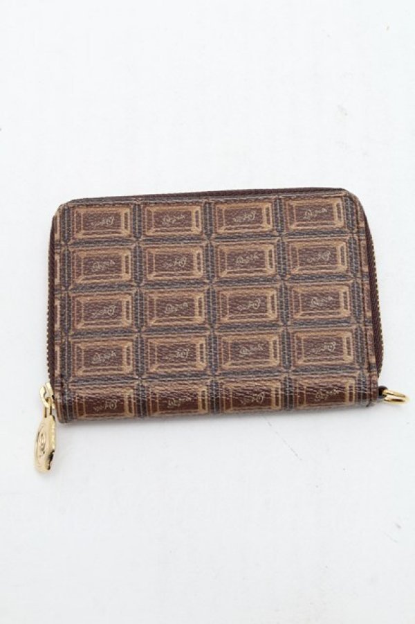 画像2: Q-pot. / ビターチョコレート コインケース  ブラウン S-26-02-18-011-QP-ZA-AS-ZS (2)