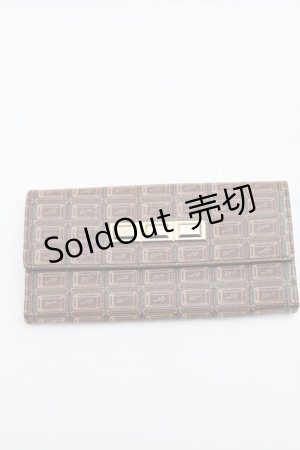 画像: Q-pot. / ビターチョコレートフラップウォレット  ブラウン S-26-02-18-013-QP-ZA-AS-ZS