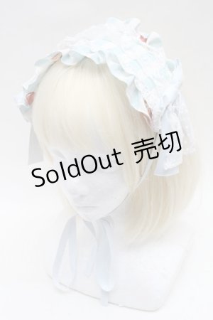 画像: metamorphose / Cats and Cherry Cakeヘッドドレス  サックス S-26-02-18-015-ME-OP-HR-ZS