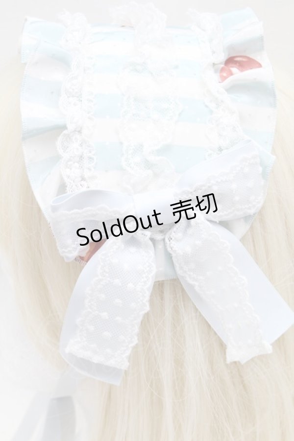 画像3: metamorphose / Cats and Cherry Cakeヘッドドレス  サックス S-26-02-18-015-ME-OP-HR-ZS (3)