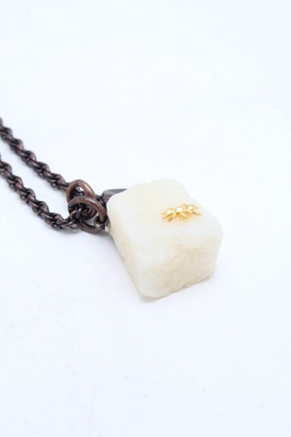 画像3: Q-pot. / シュガーキューブネックレス  ブラウン S-26-02-18-016-QP-AC-AS-ZS (3)