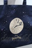 画像2: Maison de FLEUR / Peter Pan/スクエアトートバッグ  紺 S-26-02-18-019-LO-BG-AS-ZS (2)