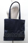 画像4: Maison de FLEUR / Peter Pan/スクエアトートバッグ  紺 S-26-02-18-019-LO-BG-AS-ZS (4)