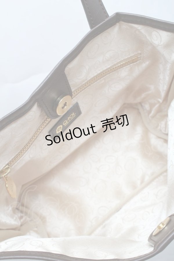 画像5: Q-pot. / ビターチョコレートミニトートバッグ  ブラウン S-26-02-18-020-QP-BG-AS-ZS (5)