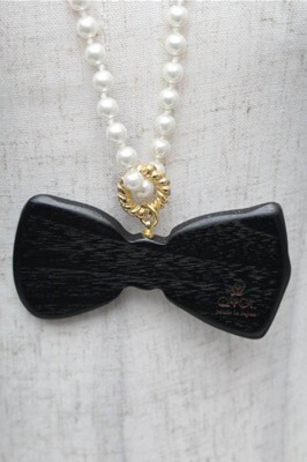 画像3: Q-pot. / エレガンスボウタイネックレス   S-26-02-19-040-QP-AC-HR-ZS (3)