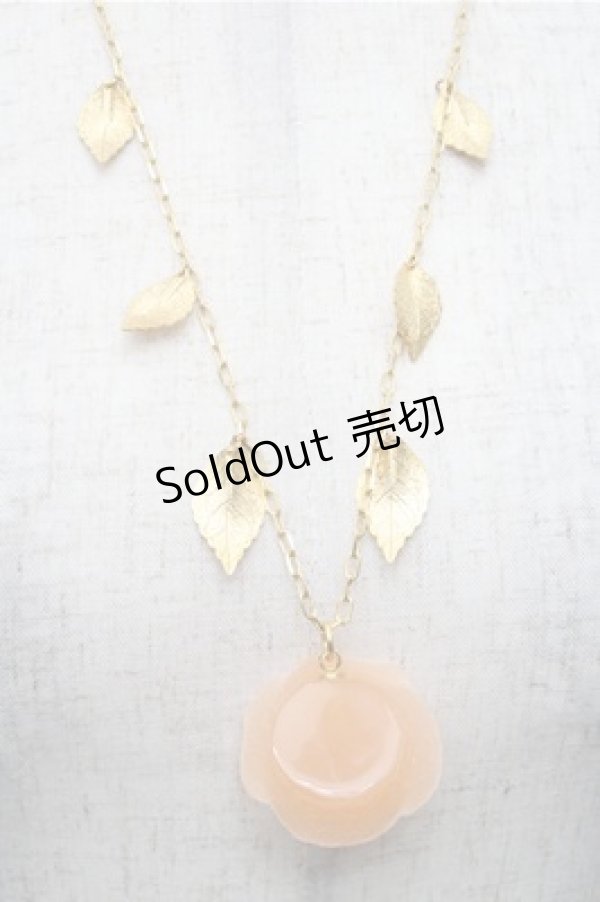 画像3: Q-pot. / オレンジローズ パート ドゥ フリュイ ネックレス  オレンジ S-26-02-19-042-QP-AC-HR-ZS (3)