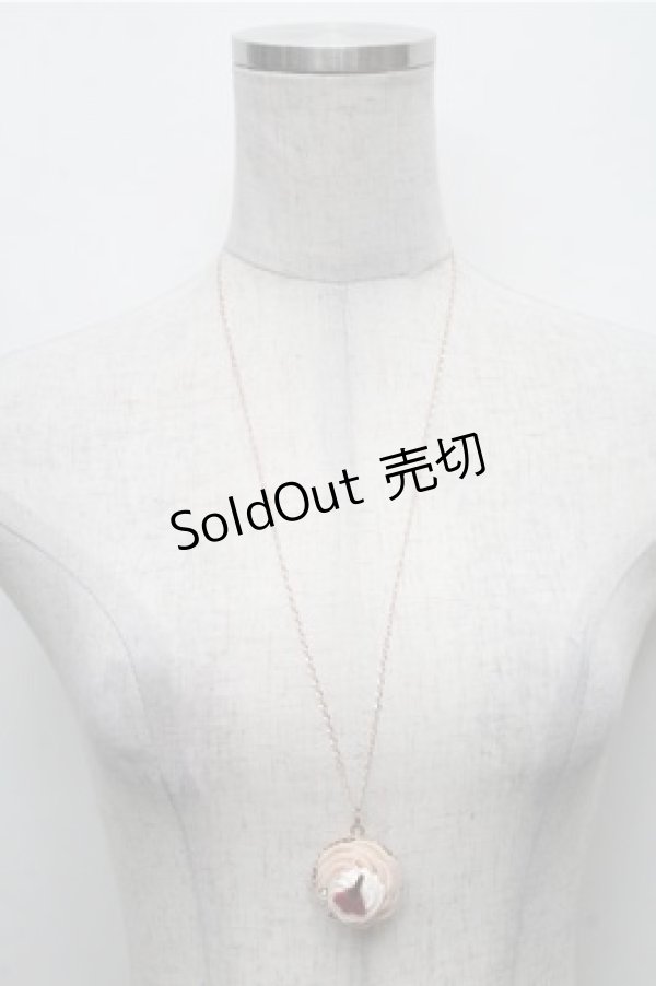 画像1: Q-pot. / サクラモンブランネックレス  ピンク S-26-02-19-046-QP-AC-HR-ZS (1)