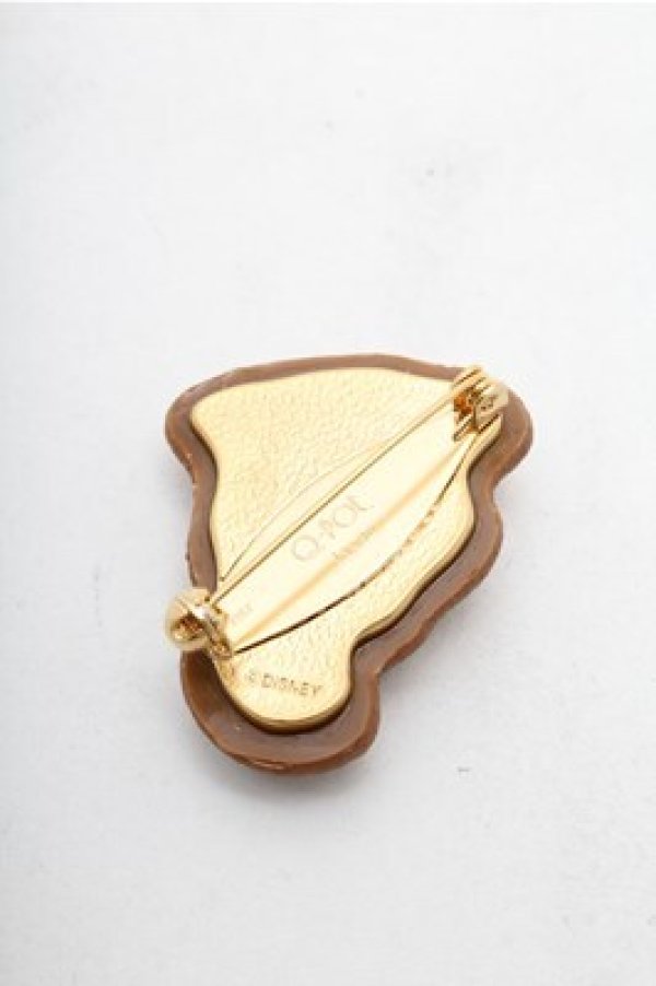 画像2: Q-pot. / チップシュガークッキーブローチ  ブラウン S-26-02-19-019-QP-AC-HR-ZS (2)