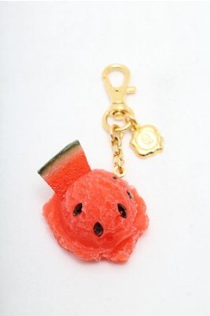 画像: Q-pot. / Watermelon Sherbetチャーム  レッド S-26-02-19-020-QP-AC-HR-ZS