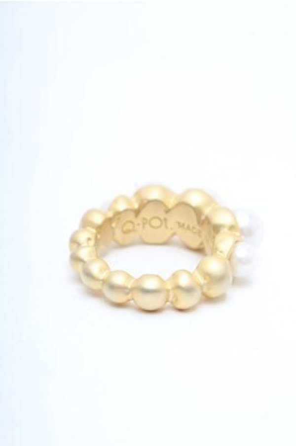 画像2: Q-pot. / Petit Sugary Argent Ring  ゴールド S-26-02-19-023-QP-AC-AS-ZS (2)