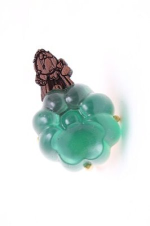 画像: Q-pot. / コグスワースゼリーリング  グリーン S-26-02-19-025-QP-AC-HR-ZS