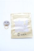 画像4: Q-pot. / ベイマックス/大福リング  白 S-26-02-19-026-QP-AC-HR-ZS (4)