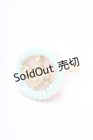 画像: Q-pot. / セバスチャンケーキリング  ピンクｘミント S-26-02-19-032-QP-AC-HR-ZS