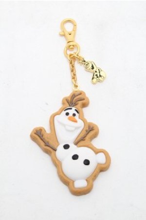 画像: Q-pot. / オラフシュガークッキーバッグチャーム  白ｘブラウン S-26-02-19-003-QP-AC-AS-ZS