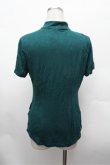 画像3: Ozz oneste / チャイナボタンカットソー  グリーン S-26-02-20-031-OO-TO-AS-ZS (3)