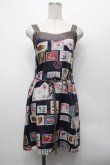 画像1: MILK / Vintage Stampドレス  紺 S-26-02-20-045-ML-OP-AS-ZS (1)