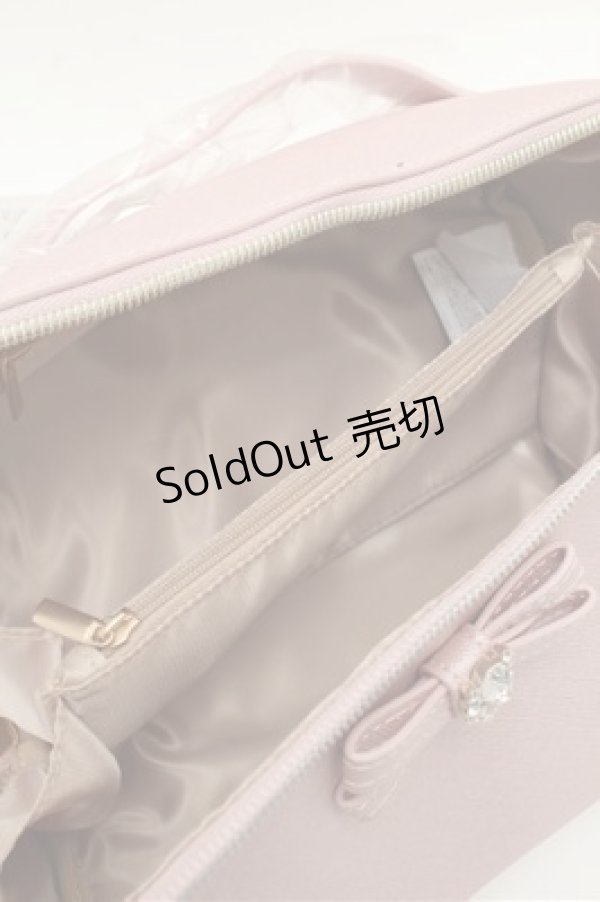 画像3: m petit by misako / AMハートヒキテポーチ  ピンク S-26-02-20-005-LO-ZA-HR-ZS (3)