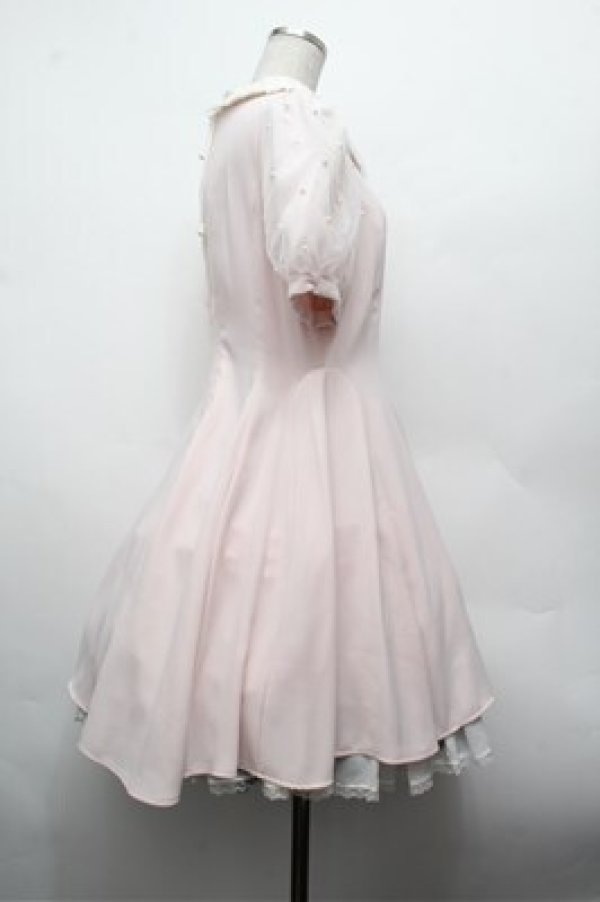 画像2: mille fille closet by LODISPOTTO / Milky loveワンピース  ピンク S-26-02-20-049-LO-OP-AS-ZS (2)