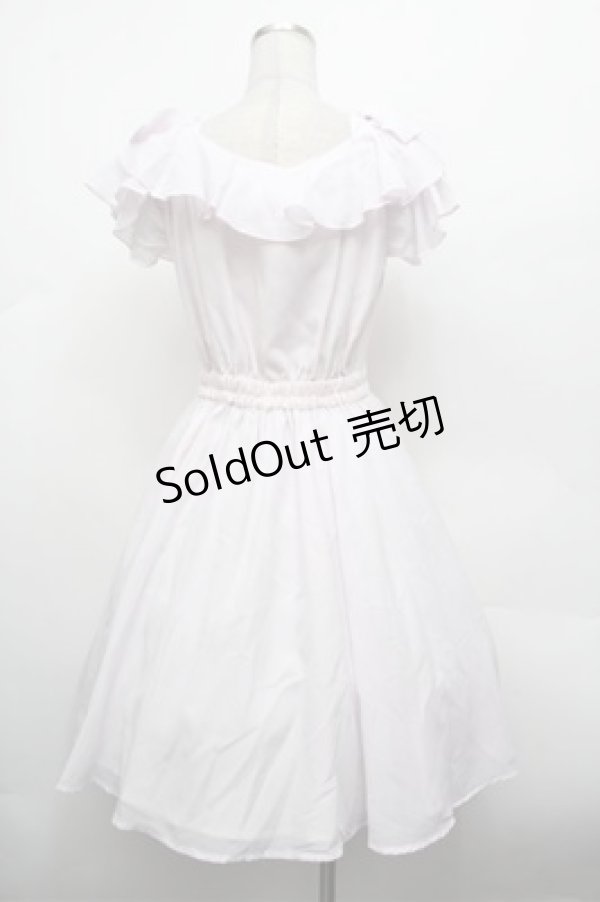 画像3: LODISPOTTO / シフォンフリルワンピース  ピンク S-26-02-20-050-LO-OP-AS-ZS (3)