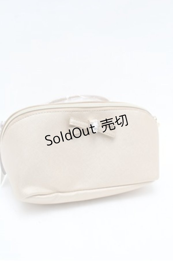 画像1: m petit by misako / AMハートヒキテポーチ  ゴールド S-26-02-20-006-LO-ZA-HR-ZS (1)