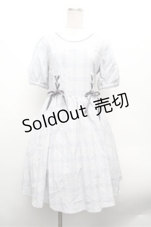 画像: axes femme POETIQUE / スカラップビスチェ切り替えワンピース  サックス S-26-02-20-056-AX-OP-AS-ZS