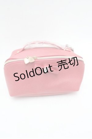 画像: m petit by misako / AMハートヒキテポーチ  赤 S-26-02-20-007-LO-ZA-HR-ZS