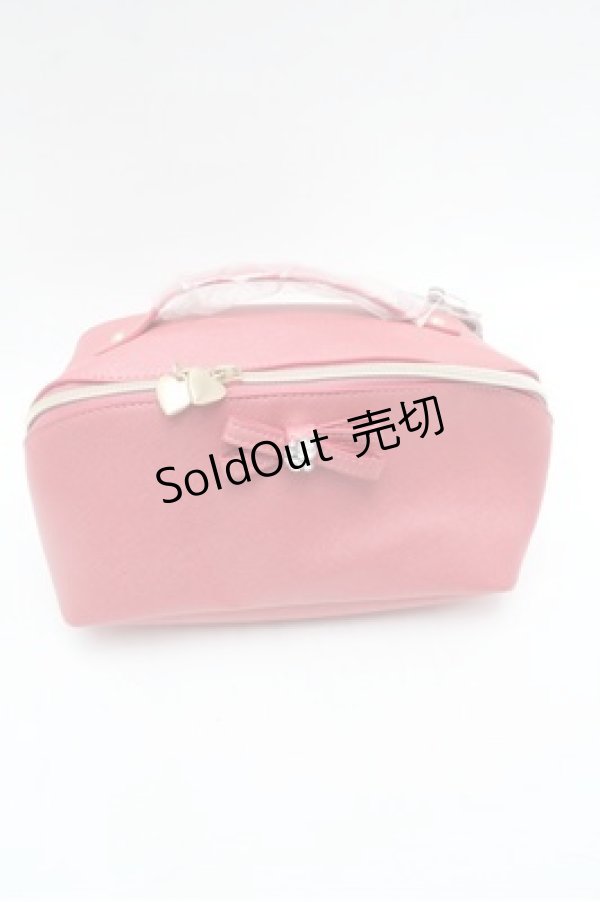 画像1: m petit by misako / AMハートヒキテポーチ  赤 S-26-02-20-007-LO-ZA-HR-ZS (1)