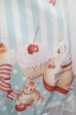 画像3: metamorphose / Cats and Cherry Cake オーバースカート付きジャンパースカート 1 サックス S-26-02-20-061-ME-OP-HR-ZS (3)