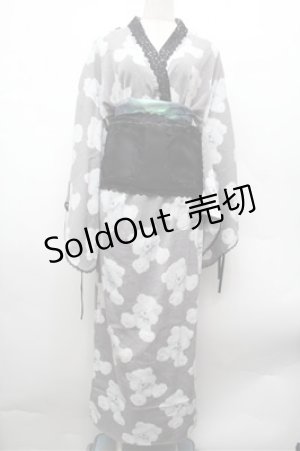 画像: Deary / 浴衣風セットアップ  グレー S-26-02-20-062-LO-OP-AS-ZS