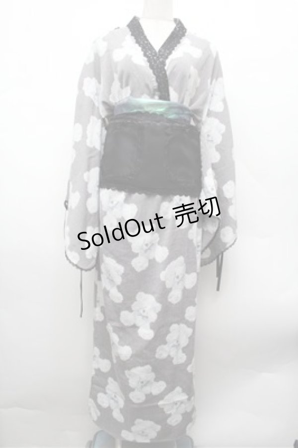 画像1: Deary / 浴衣風セットアップ  グレー S-26-02-20-062-LO-OP-AS-ZS (1)