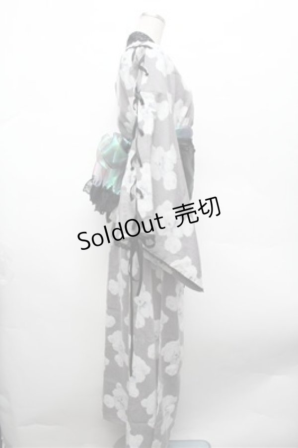 画像4: Deary / 浴衣風セットアップ  グレー S-26-02-20-062-LO-OP-AS-ZS (4)