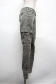 画像2: PUNK / カーゴデニムパンツ 24 カーキ S-26-02-20-064-PU-PA-TE-ZS (2)