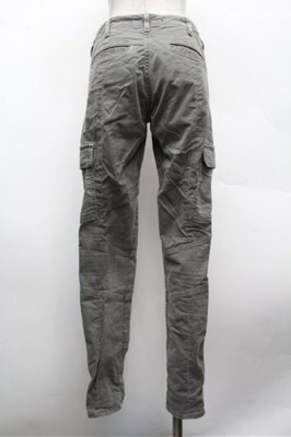 画像3: PUNK / カーゴデニムパンツ 24 カーキ S-26-02-20-064-PU-PA-TE-ZS (3)