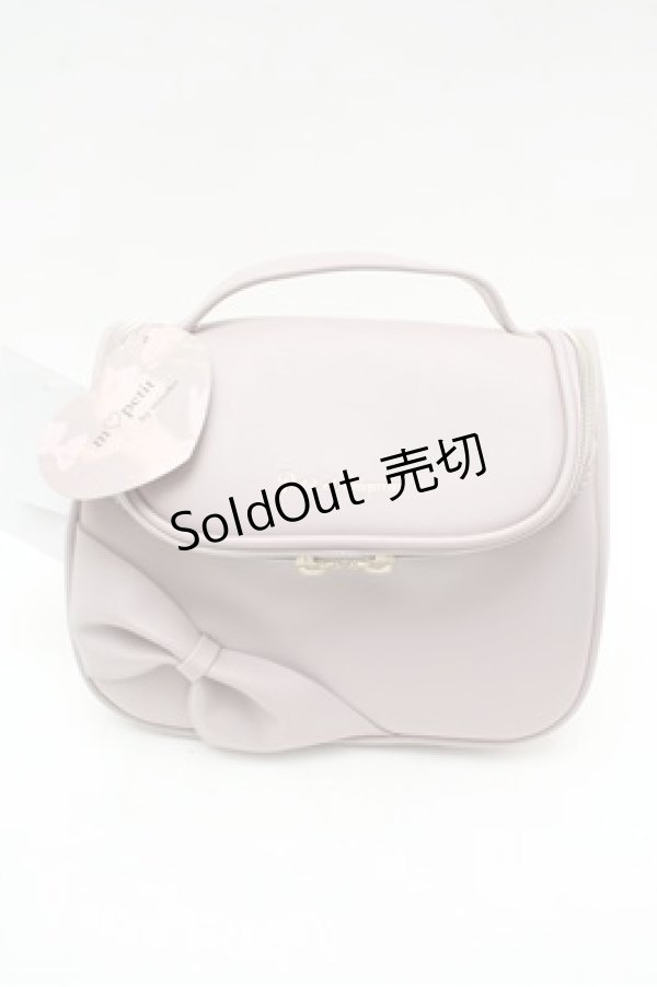 画像1: m petit by misako / AMリボンバニティ  ピンク S-26-02-20-008-LO-BG-HR-ZS (1)