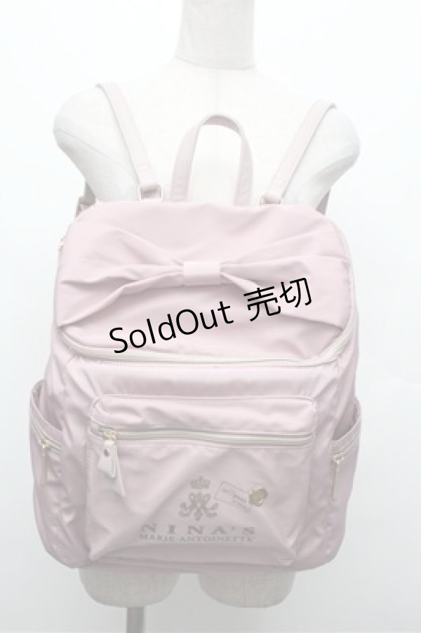 画像1: m petit by misako / NINA'Sコラボリュック  ピンク S-26-02-20-011-LO-BG-AS-ZS (1)