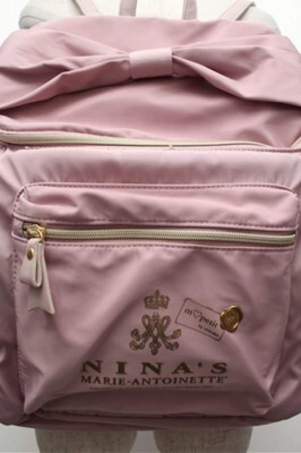 画像2: m petit by misako / NINA'Sコラボリュック  ピンク S-26-02-20-011-LO-BG-AS-ZS (2)