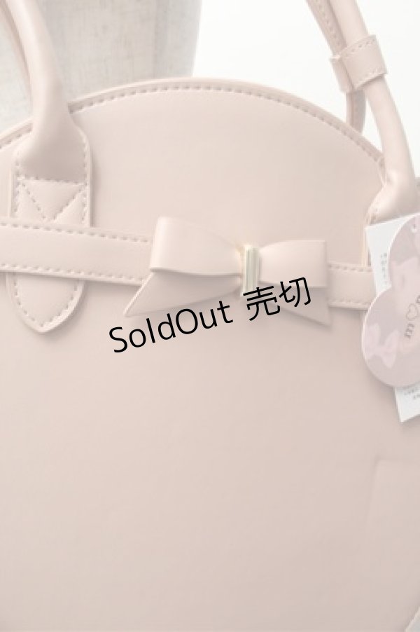 画像2: m petit by misako / サークルリボントート  ピンク S-26-02-20-012-LO-BG-HR-ZS (2)